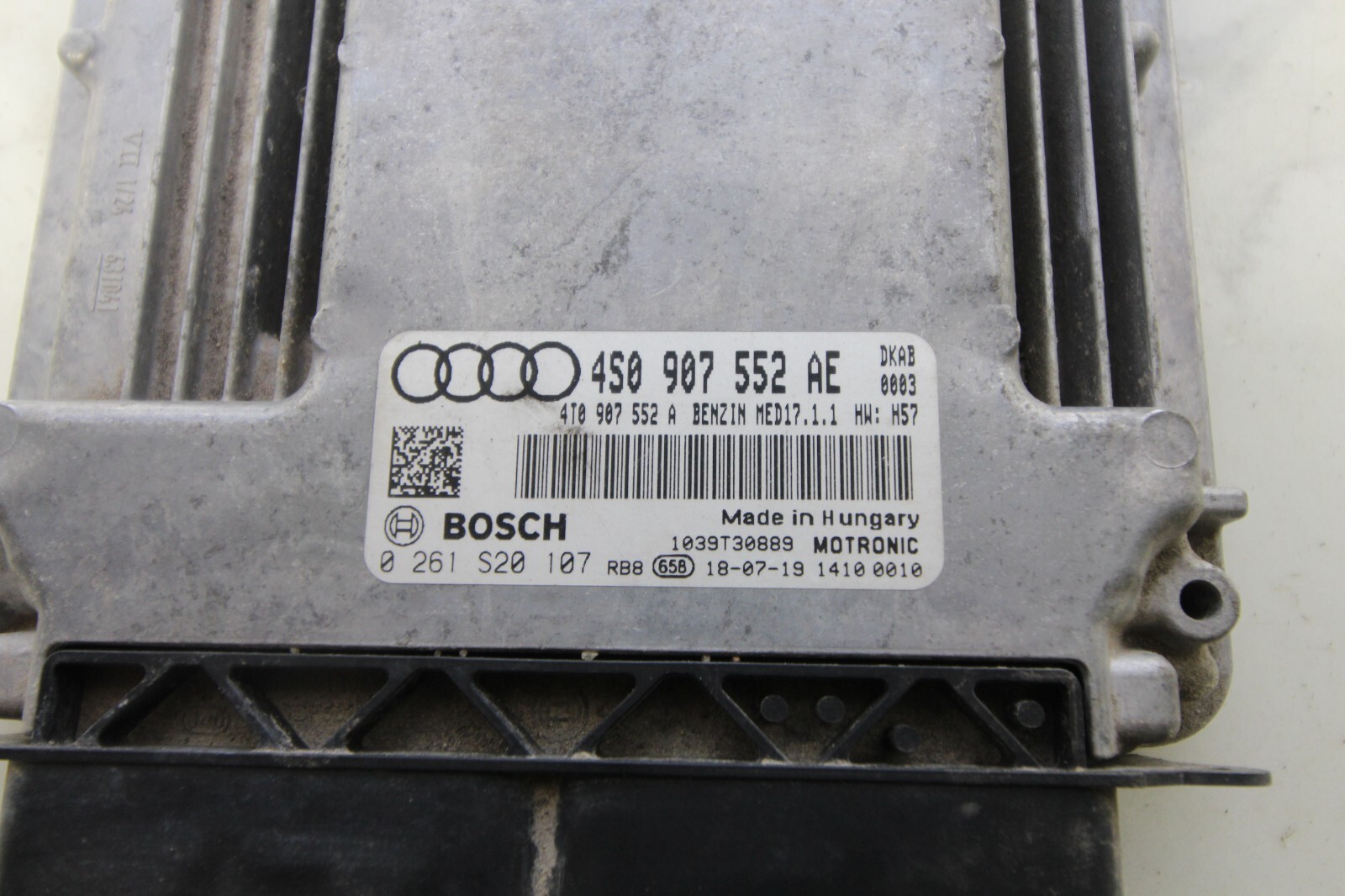 Audi R8 RWS 2017-2021 Electronic control unit P/N 4S0907552