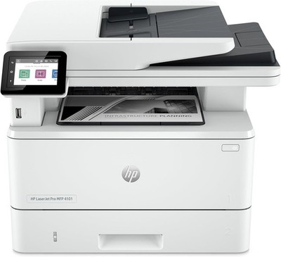 HP LaserJet Pro MFP 4101fdw Wireless Black & White All-in-One Laser Printer 