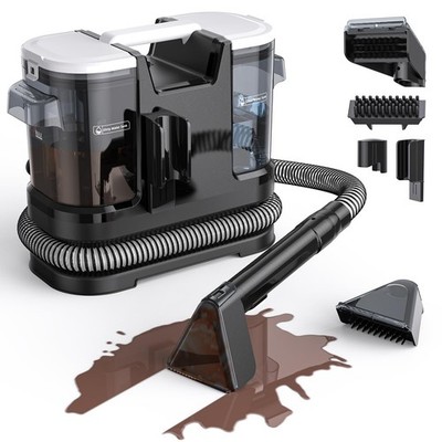 Couch Cleaner Machine 600W Motor - 20Kpa Suction Upholstery Cleaner Machine, ...