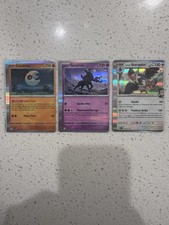 Pokemon Ascended Heroes 3 Card MISCUT ERROR Lot Color Bar Same Tin