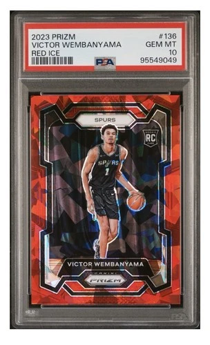 Victor Wembanyama Panini Prizm Victor Wembanyama #136 Red