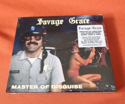 SAVAGE GRACE - Master Of Disguise - 2-CD - remastered - NEU
