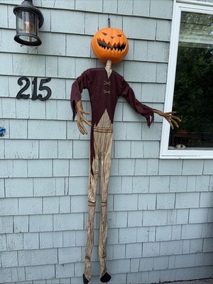 NIGHTMARE BEFORE CHRISTMAS Hanging Posable Props Halloween Pumpkin King HTF