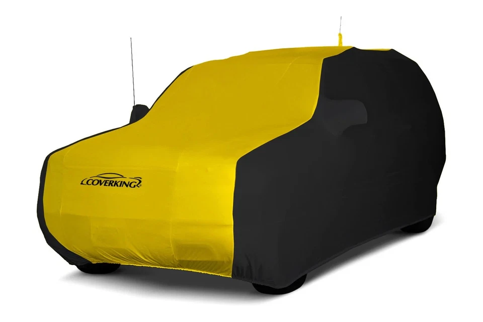 For Hyundai Tucson 22-24 Car Cover Satin Stretch Indoor Velocity Yellow Custom Foto 3 de 4