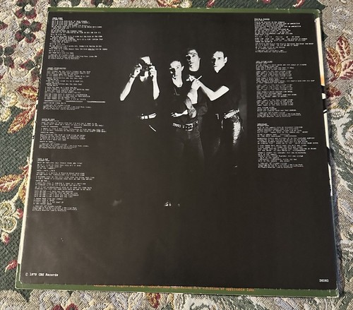 The Clash Self Titled Promo Vinyl LP 1979 US Epic White Labels BL 3606 VG - Picture 4 of 12
