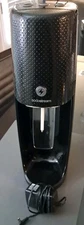 SodaStream Fizzi One Touch Electric Sparkling Water Maker w Empty CO2 (BLACK)