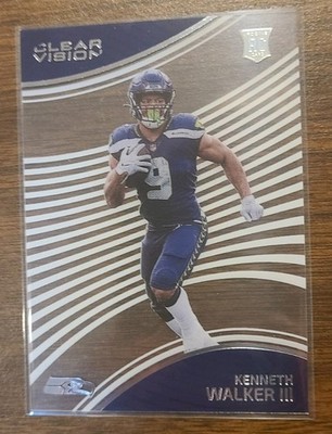 2022 Panini Chronicles - Clear Vision Rookies Kenneth Walker III #CVR-4 (RC)