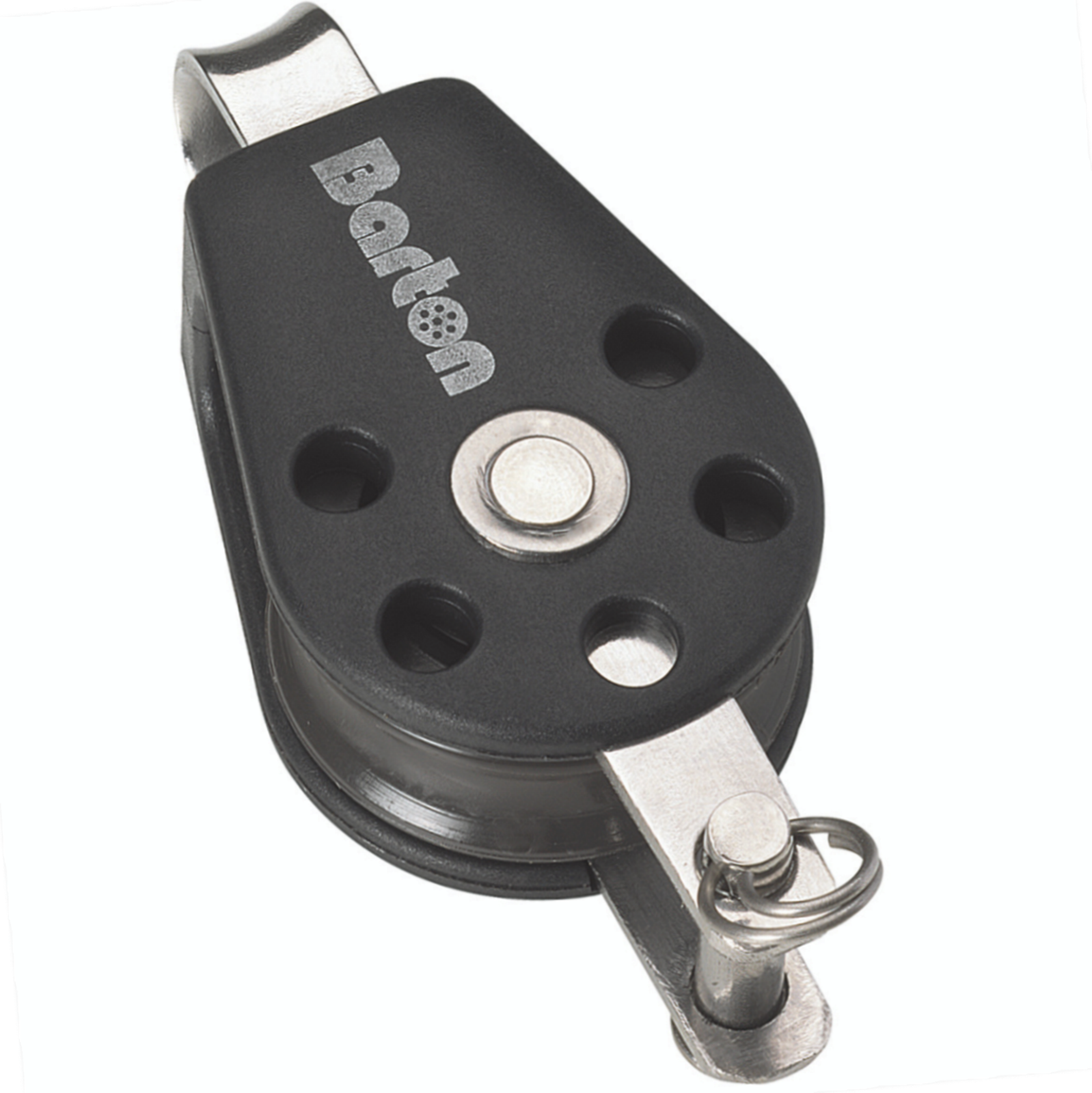 Barton Size 2 Single Fixed Eye Block with Becket 35mm - BAN02111