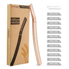 Eyebrow Razor-Face Razors for Women-Dermaplaning Tool for Face Exfoliation  Pea