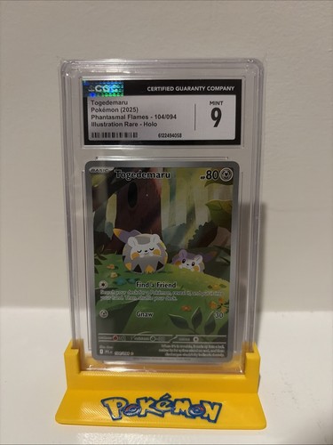Togedemaru graded CGC 9 for sale on eBay