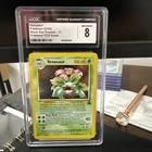 Pokemon TCG 2000 Black Star Promos Holo Venusaur #13 CGC 8 Nintendo Power
