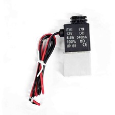 12V DC 1/8" 2 Way Pneumatic Aluminum Electric Solenoid Gas Water Oil Valve HighQ