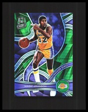 2021-22 Magic Johnson Panini Spectra Green Asia #157 Los Angeles Lakers