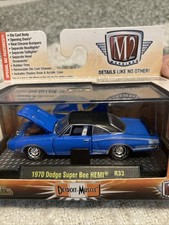 M2 Machines 164 1970 Dodge Super Bee Hemi R33very Nice Unopened Condition