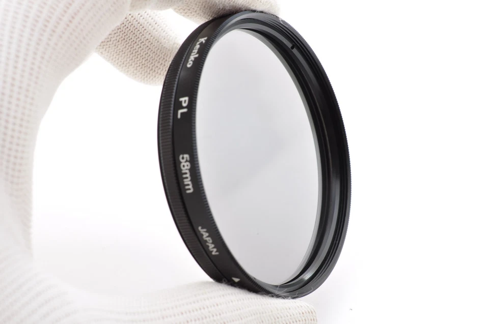 Kenko 58mm PL Filter with Case for Camera Lens From Japan [Near Mint] 2 - Image 4 of 4