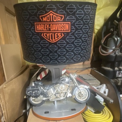 Harley-Davidson 2004 Heritage Softail Table Lamp Night Light -  Tested Working 