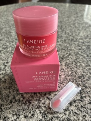 LANEIGE Lip Sleeping Mask: Nourish & Hydrate 0.70 Oz 20 Gram New Berry
