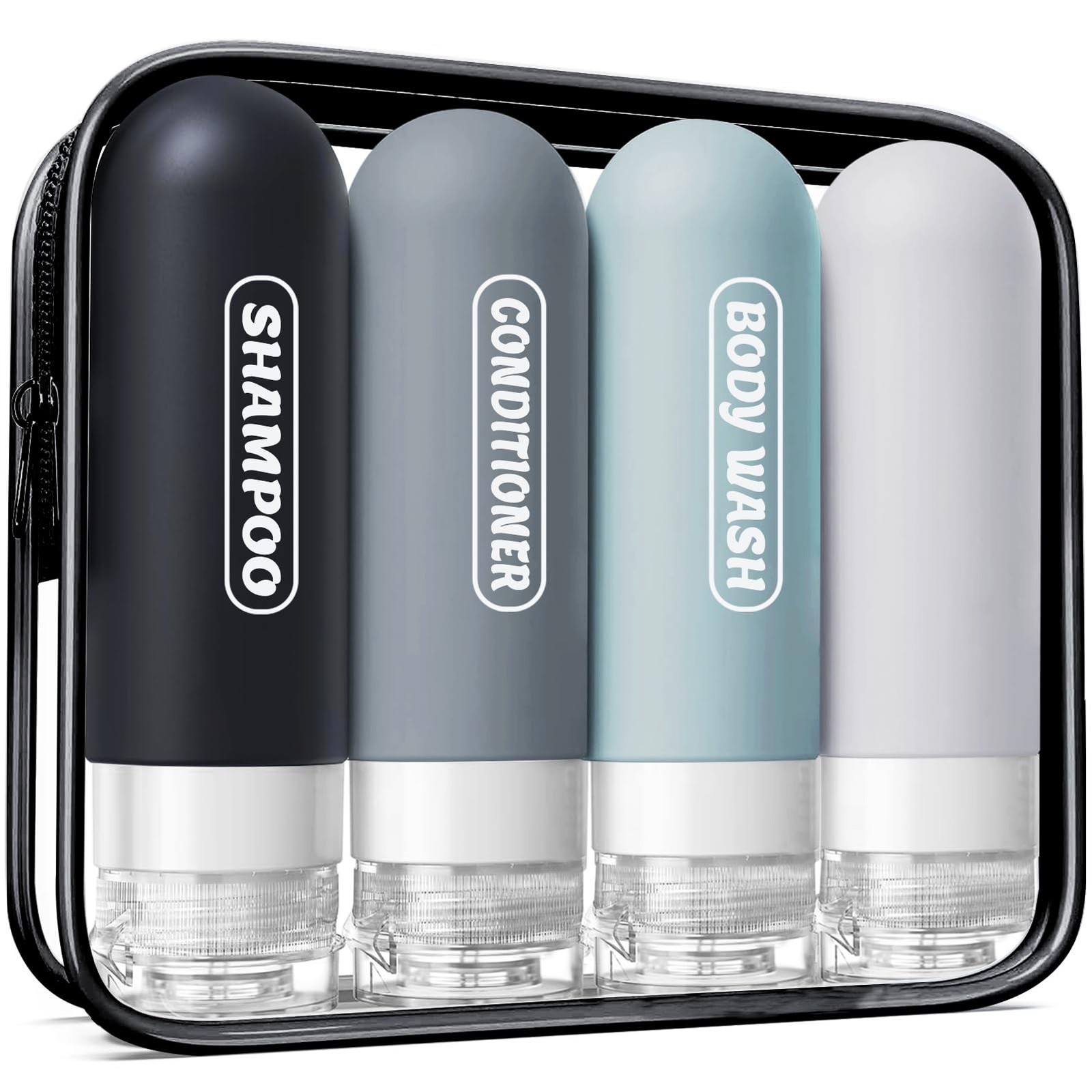 For Toiletries With Labels, 3oz Tsa Approved Squeezab...