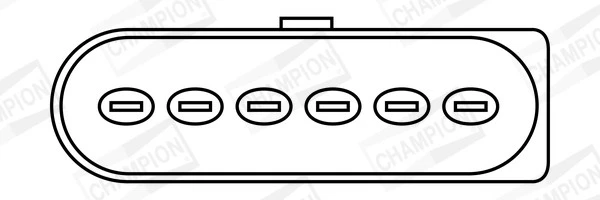 BAEA029E CHAMPION Ignition Coil for SKODA,VW - Image 2 of 2