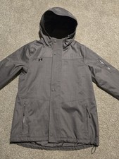 UNDER ARMOUR Women s Medium Storm ColdGear Infrared Hooded Jacket 1247793 Gray