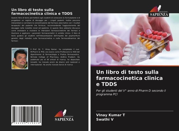 Un Libro Di Testo Sulla Farmacocinetica Clinica E Tdds Swathi V-image