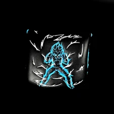 Saiyan Prince Vegeta Inspired Center-Shaft Mallet Putter Headcover For LAB DF3