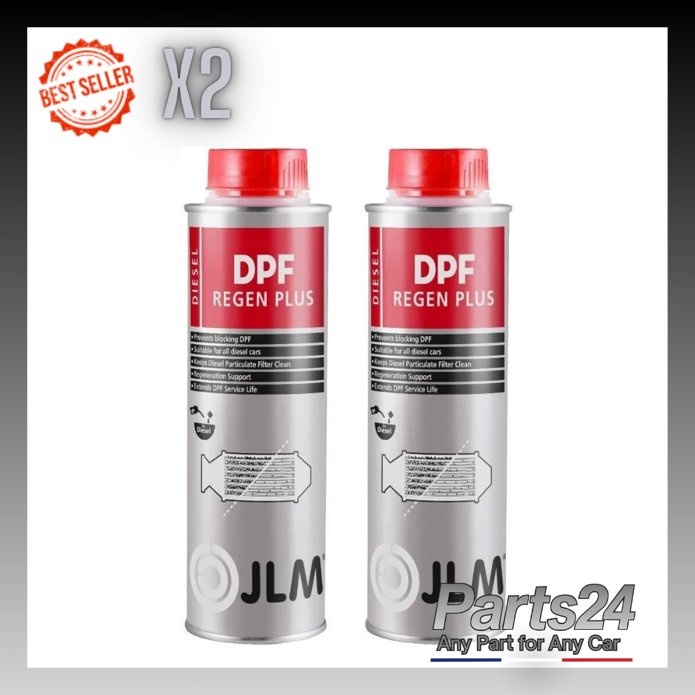 2x JLM Lubricants DPF Regen Plus Cleaner Diesel Particulate Spray Can 250ml