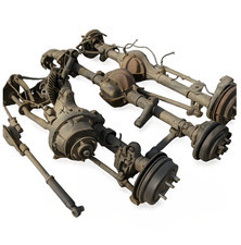 1993-1996 Ford F-150 Rear Differential Axle Assembly Kxpbx 1993-1996 Ford F-150 Rear Differential Axle Assembly Kxpbx