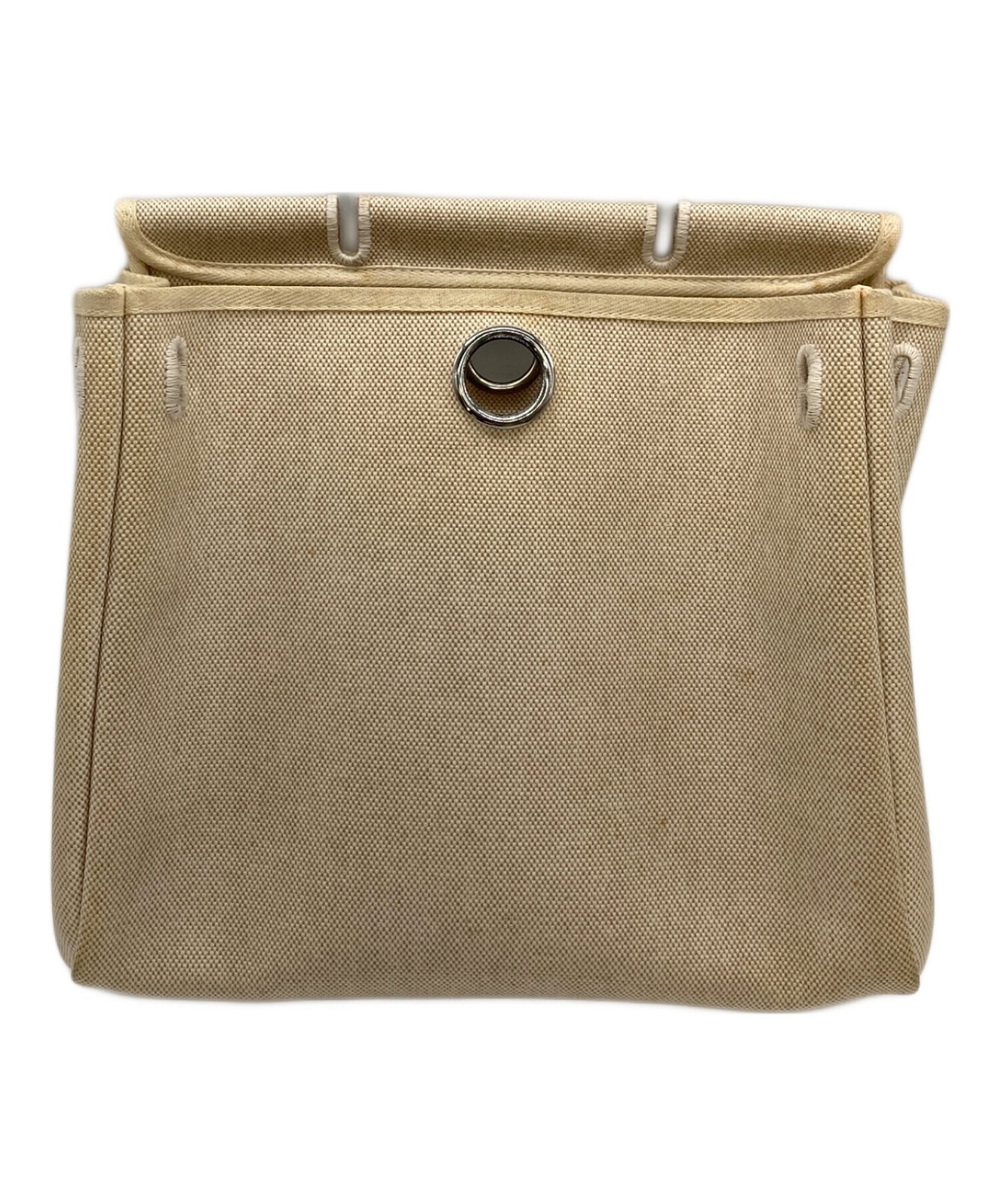 Authentic HERMES Beige × Brown Backpack – Herbag … - image 8