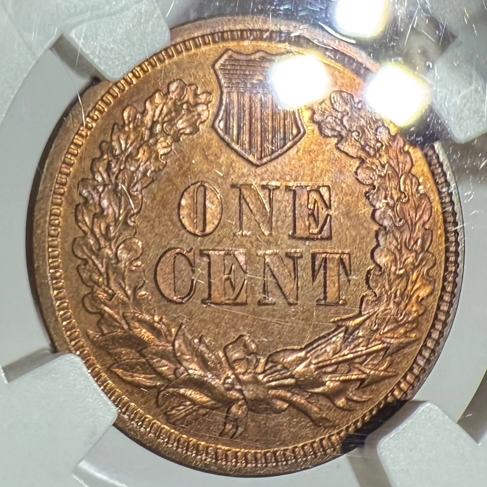 1869 Indian Head Cent Penny NGC PR64 PF64 RB *RARE ONLY 600 MINTED!!* TXCEWX - Image 4 of 4