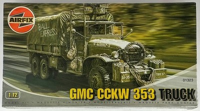 Airfix 01323 GMC CCKW 353 Truck 1/72 Scale Plastic Model Kit