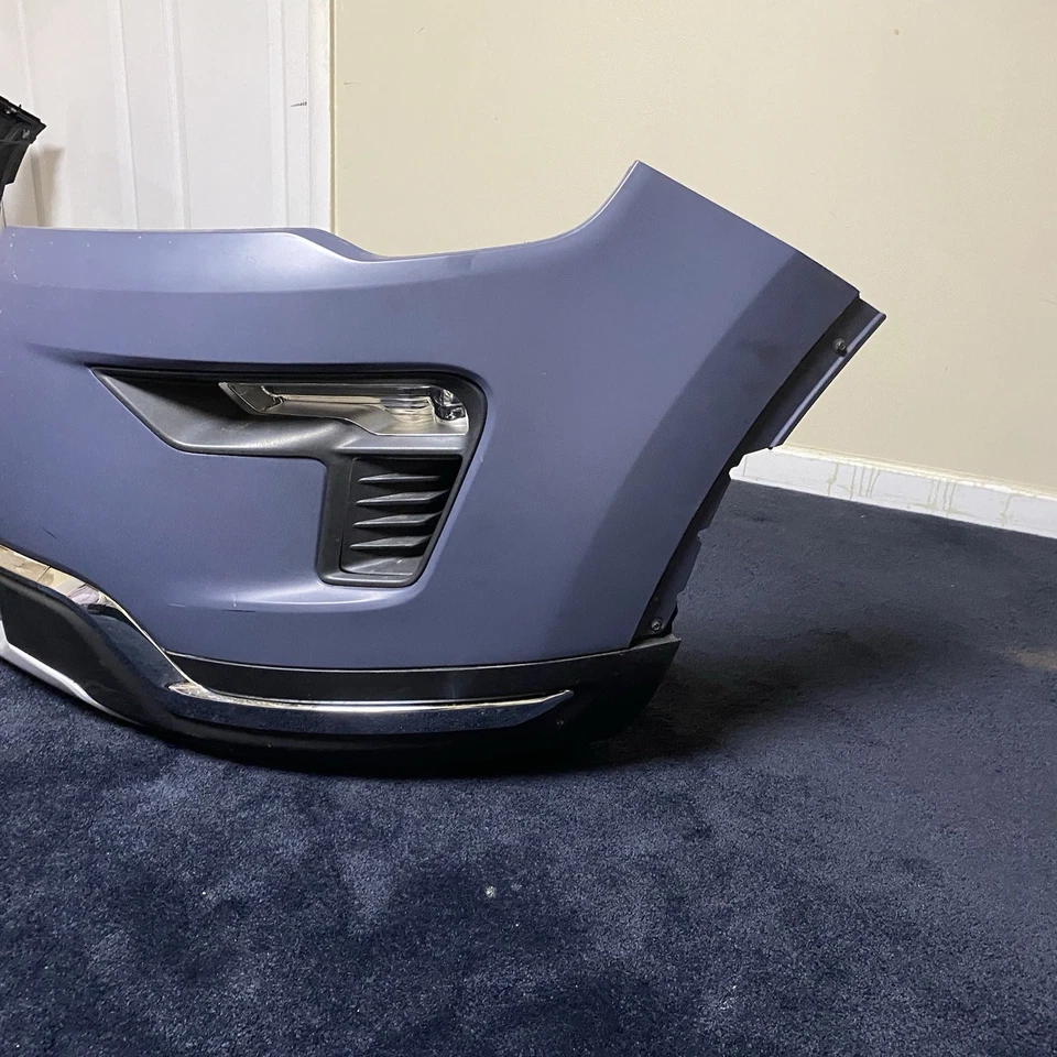 2016-2019 Ford Explorer XLT conjunto de para-choque dianteiro com luzes de neblina sombra preto-G1 bom! - Imagem 2 de 4