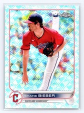 2022 Topps Chrome Logofractor Edition #66 Shane Bieber