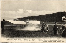 PC LUFTFAHRT PILOT CATANEO GERÄT BLÉRIOT RO...