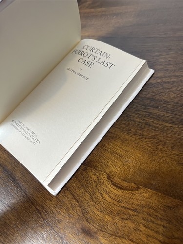 Poirots Last Case - Agatha Christie FACSIMILE Harper Collins 2014 - Zdjęcie 3 z 4