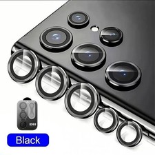 Camera Lens Protector Samsung S25 S24 S23 Ultra Tempered Glass Ring
