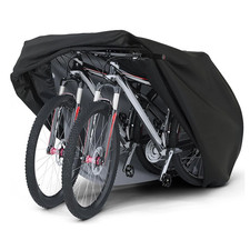 Bike Cover Outdoor Storage Heavy Duty Bicycle Cover Sun UV Resistant for 2 Bikes