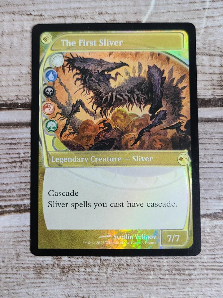 MTG The First Sliver Magic Con FUTURE SIGHT FOIL PROMO Secret Lair Drop 3 NM - Image 2 of 3