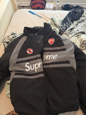 Supreme x Ducati Track Jacket Black, 24SS | eBay