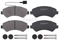 Bremsbelagsatz Scheibenbremse A.B.S. 37576 FüR CitroËN Peugeot Fiat Boxer Jumper