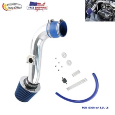Racing Ram Air Intake Kit & Blue Filter for 2001-2005 Lexus IS300 3.0L L6 EnginE
