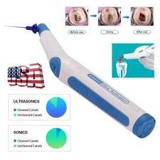 Dental Endodontic Endo Ultra Activator Handpiece Irrigator Root Canal 150 Tips