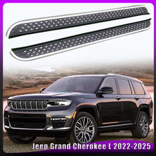 Running Boards Side Steps Fits For Jeep Grand Cherokee L 2021-2025 Nerf Bar