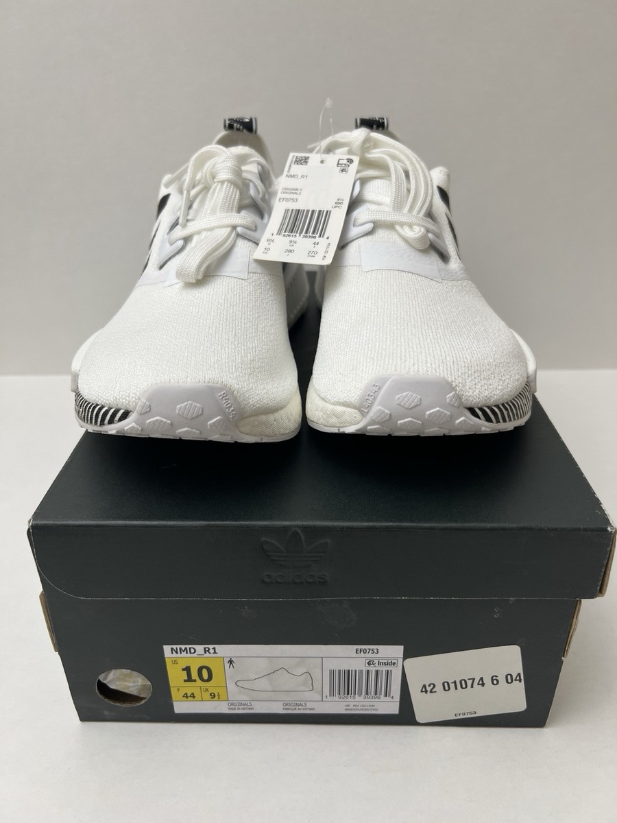 @*s Size 10 - Adidas NMD_R1 Japan White Colorblock for sale online | eBay