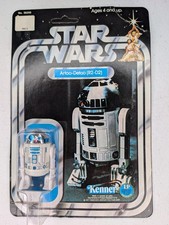 1977 Kenner STAR WARS 12 Back - ARTOO-DETOO  R2D2  - MOC NEW Unpunched