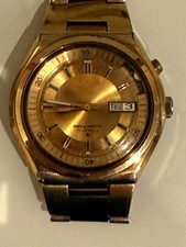 seiko bell matic 17 jewels 4006-6011  40mm vintage Gold Color