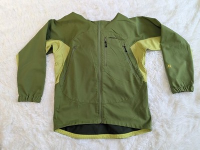 のん Patagonia Guide Jacket Mens M Green Hooded Lightweight Hiking