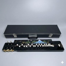 Peacock Harp Taishogoto Koto Masao Koga Model Japan Fuji Case 307
