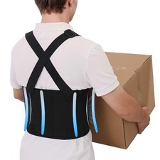 Fajas Para Hombres De Trabajo Soporte Con Tirantes Cinturones Ajustables Strap