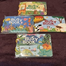 Busy Book for Toddlers 3-5, Preschool Learning Activities, BRAND MEW, 4 BOOKS